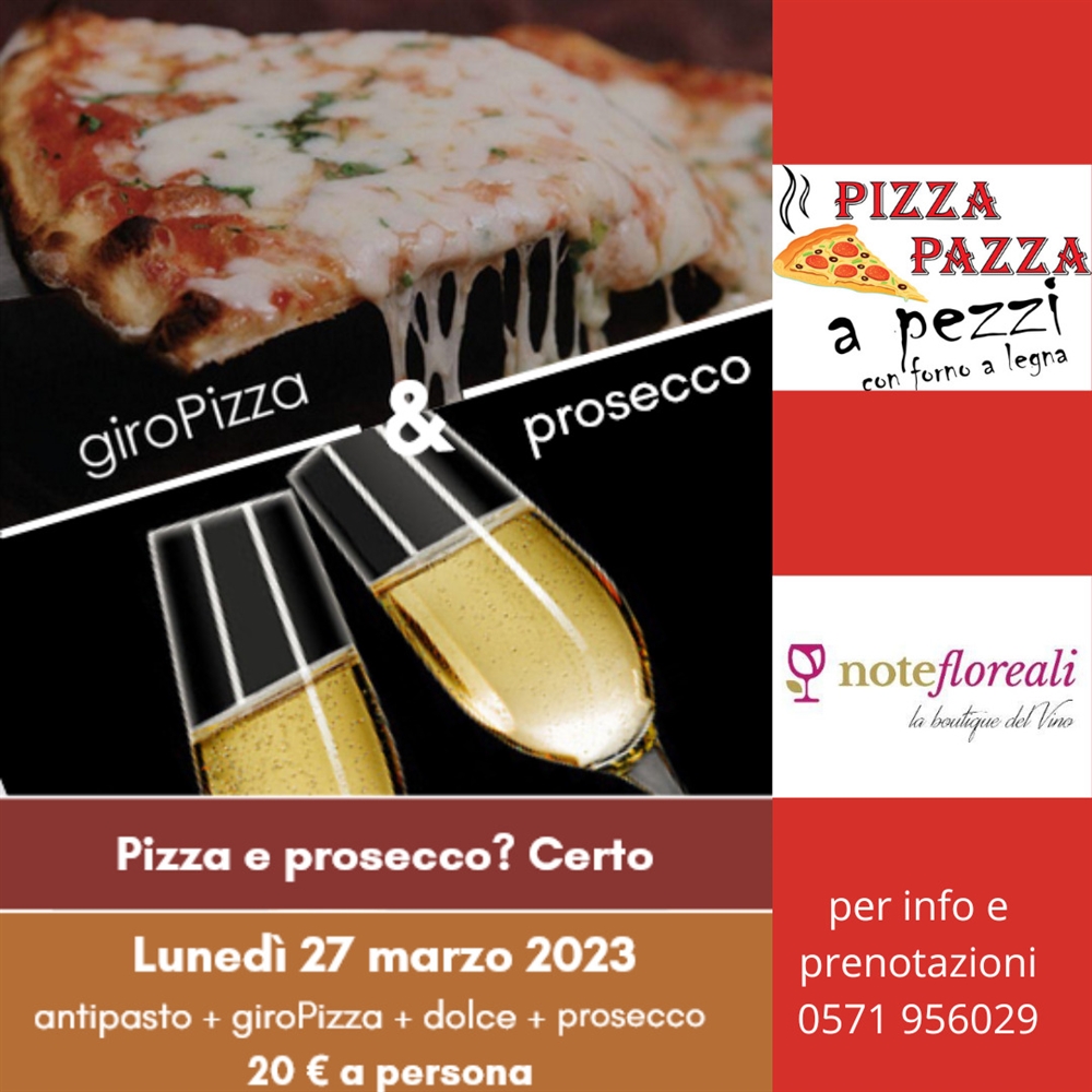 Da Pizza Pazza torna l’evento con Note Floreali